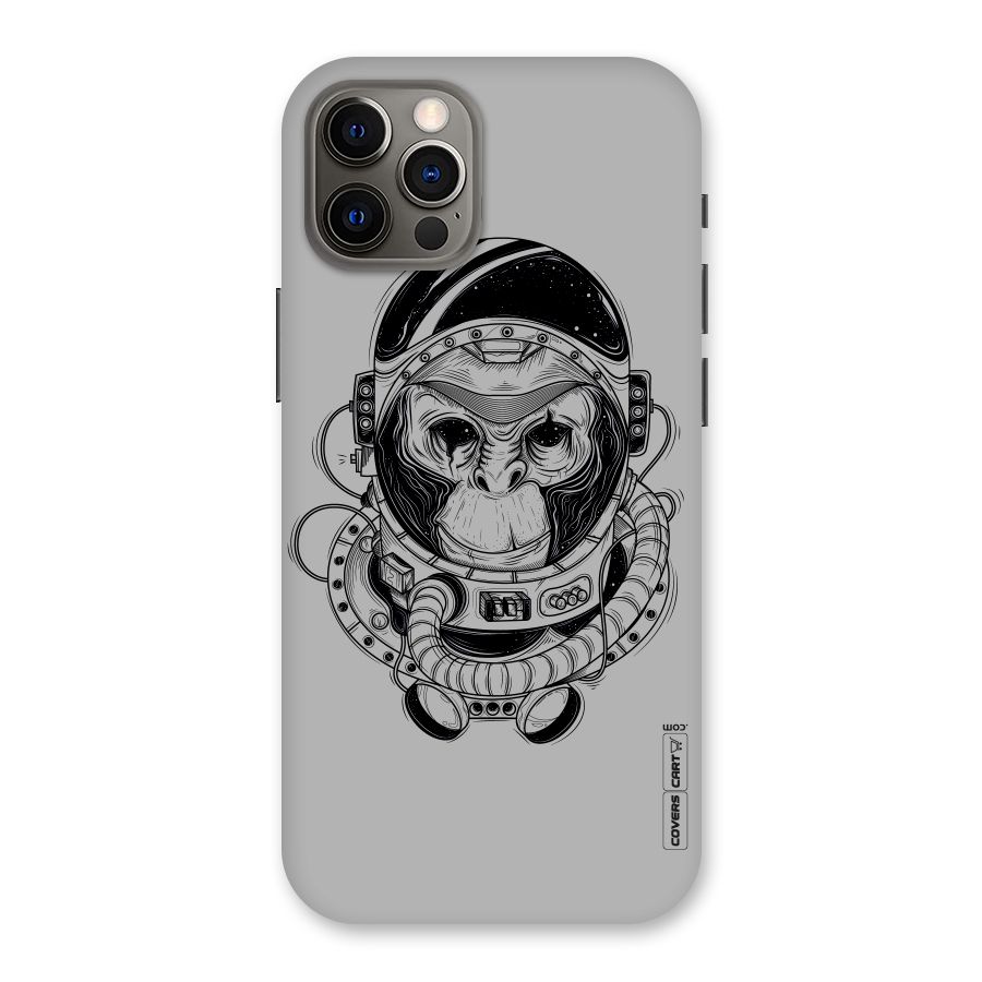 Chimpanzee Astronaut Back Case for iPhone 12 Pro