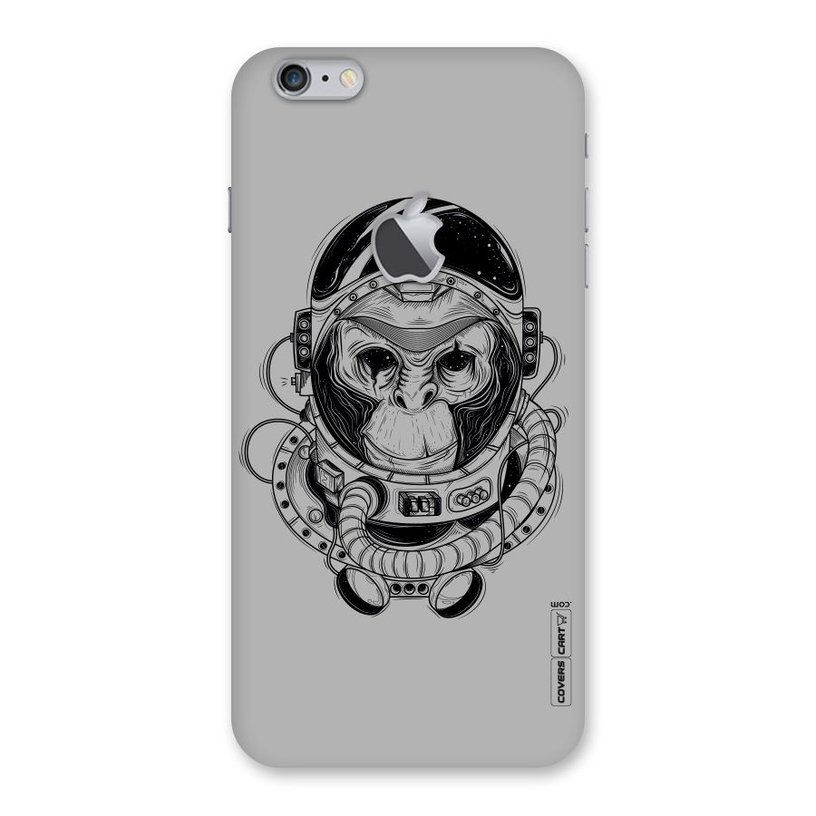 Chimpanzee Astronaut Back Case for iPhone 6 Plus 6S Plus Logo Cut