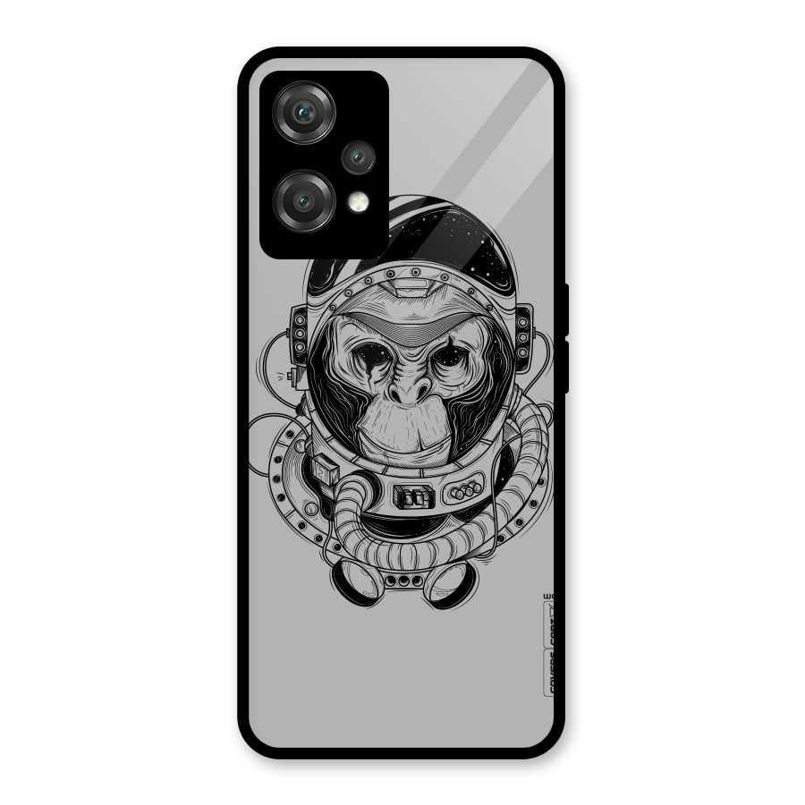 Chimpanzee Astronaut Glass Back Case for OnePlus Nord CE 2 Lite 5G