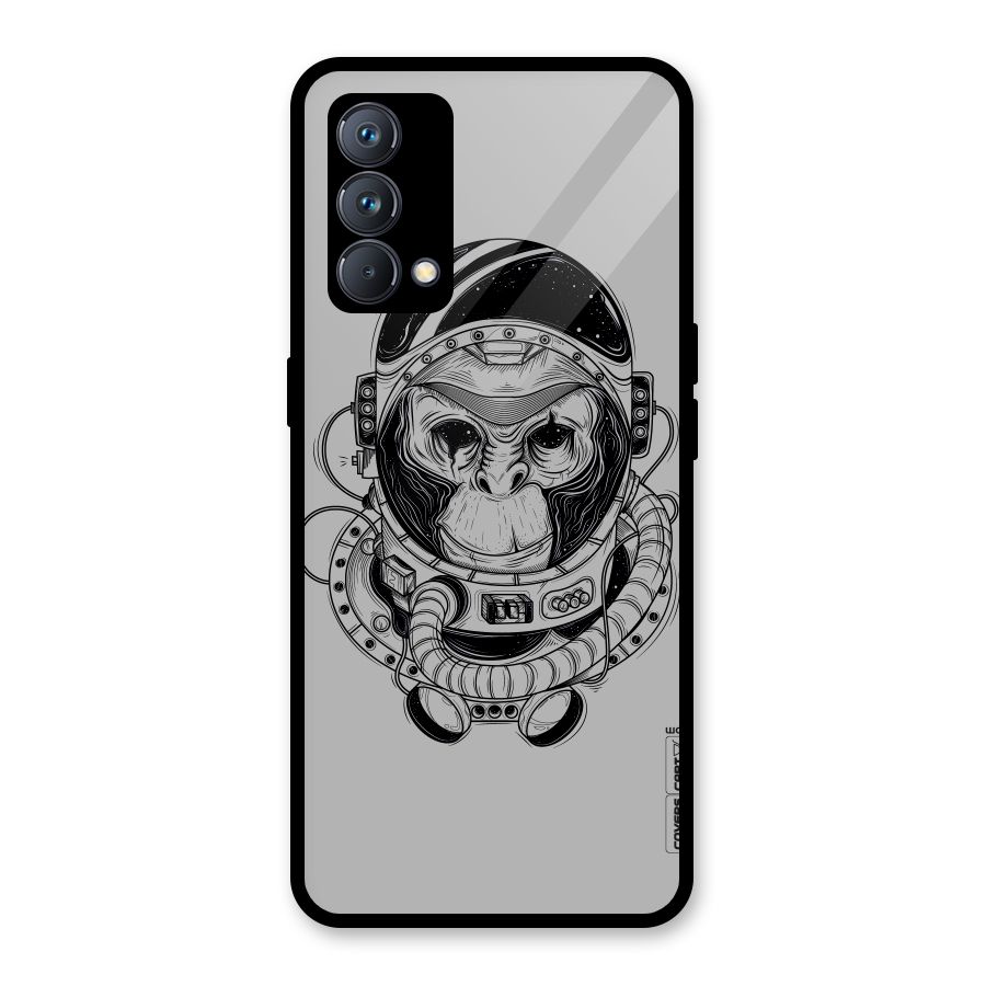 Chimpanzee Astronaut Glass Back Case for Realme GT Master Edition