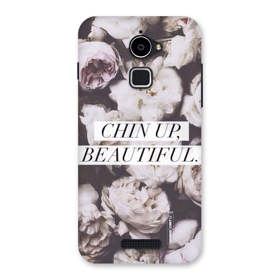 Chin Up Beautiful Back Case for Coolpad Note 3 Lite