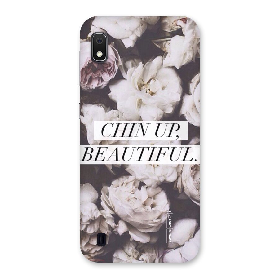 Chin Up Beautiful Back Case for Galaxy A10