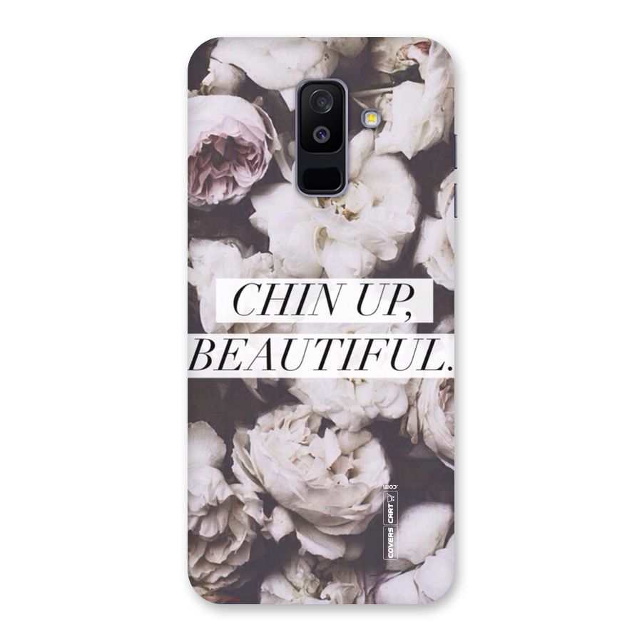 Chin Up Beautiful Back Case for Galaxy A6 Plus