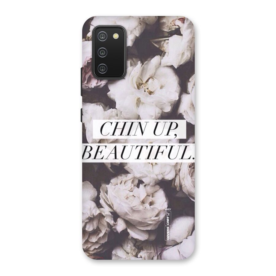 Chin Up Beautiful Back Case for Galaxy M02s