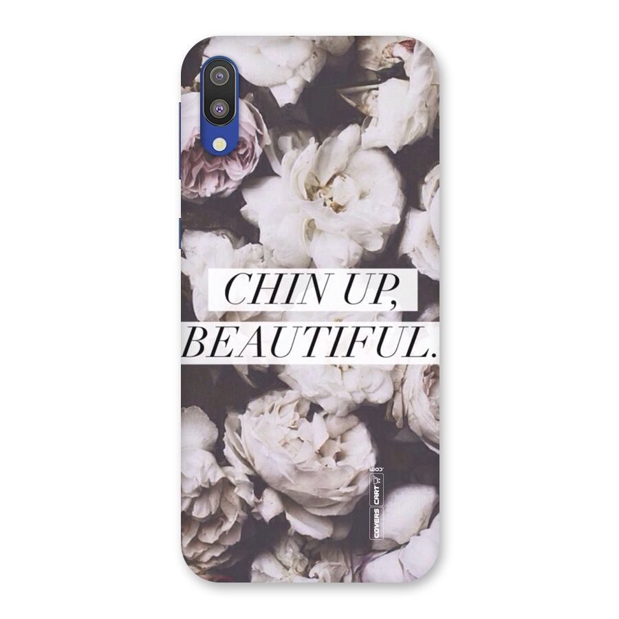 Chin Up Beautiful Back Case for Galaxy M10