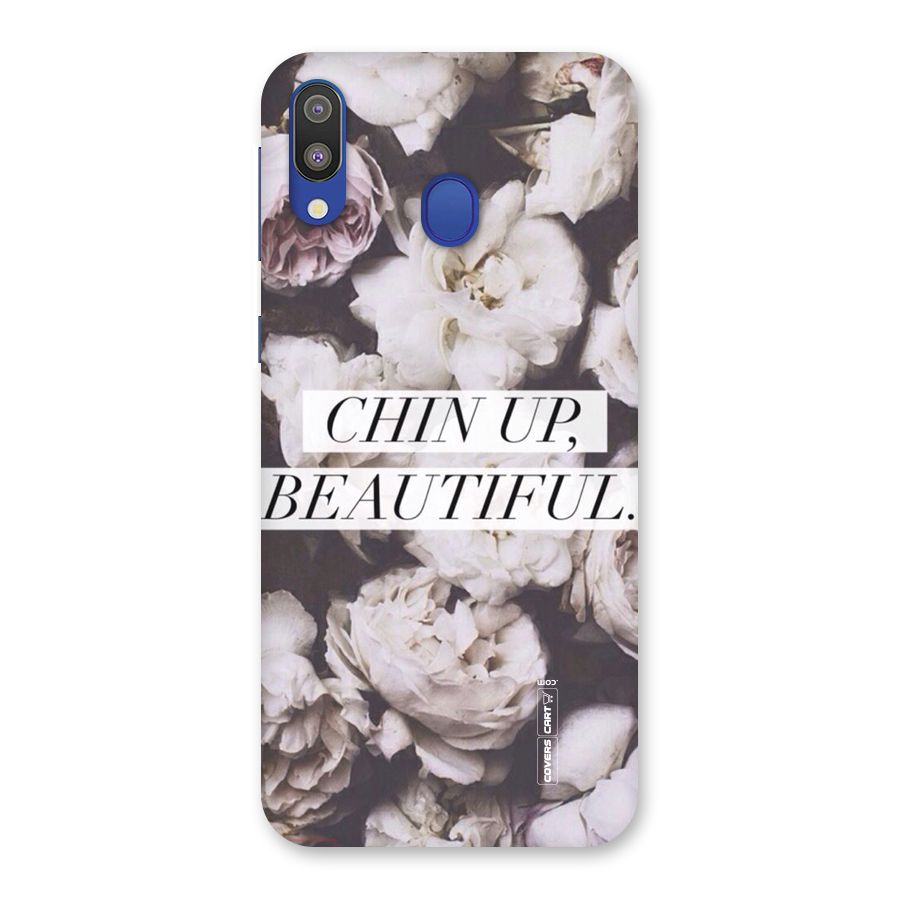 Chin Up Beautiful Back Case for Galaxy M20