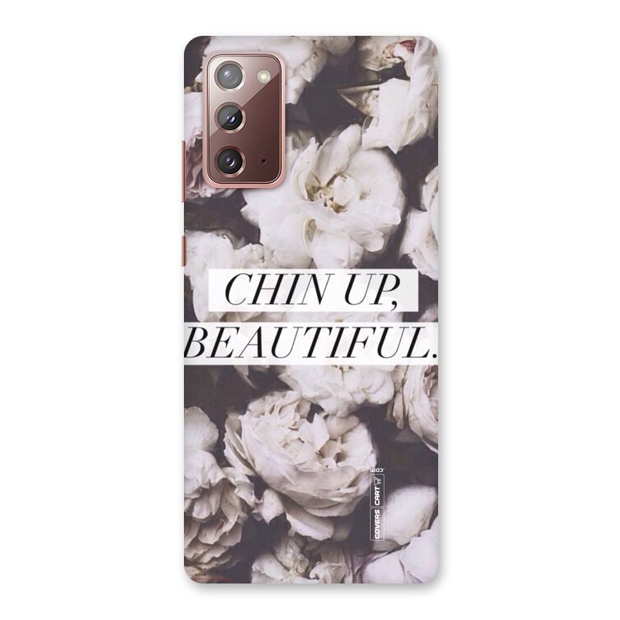 Chin Up Beautiful Back Case for Galaxy Note 20