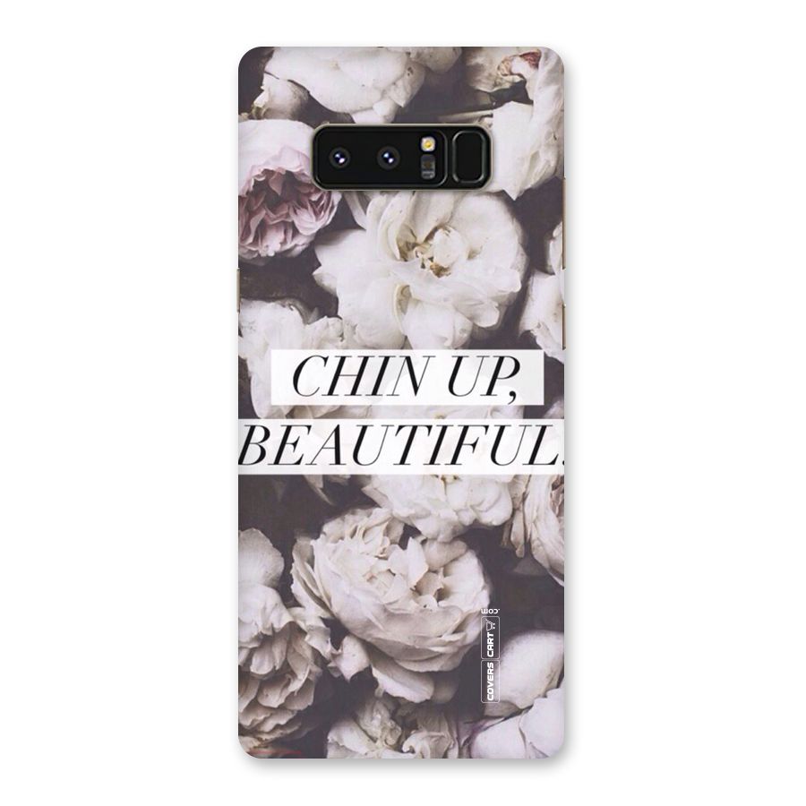 Chin Up Beautiful Back Case for Galaxy Note 8
