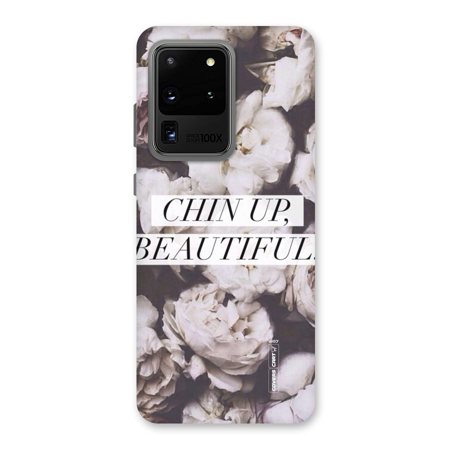 Chin Up Beautiful Back Case for Galaxy S20 Ultra