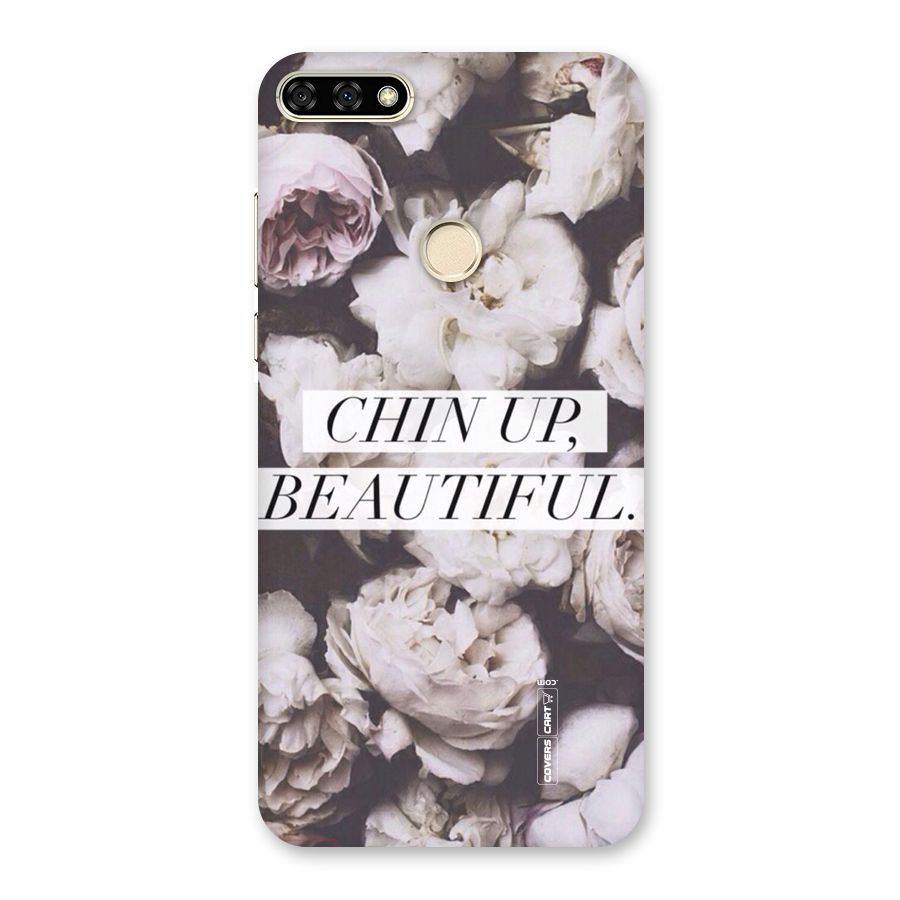Chin Up Beautiful Back Case for Honor 7A