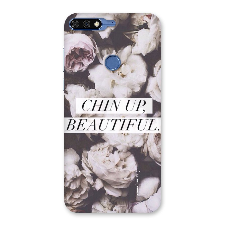 Chin Up Beautiful Back Case for Honor 7C