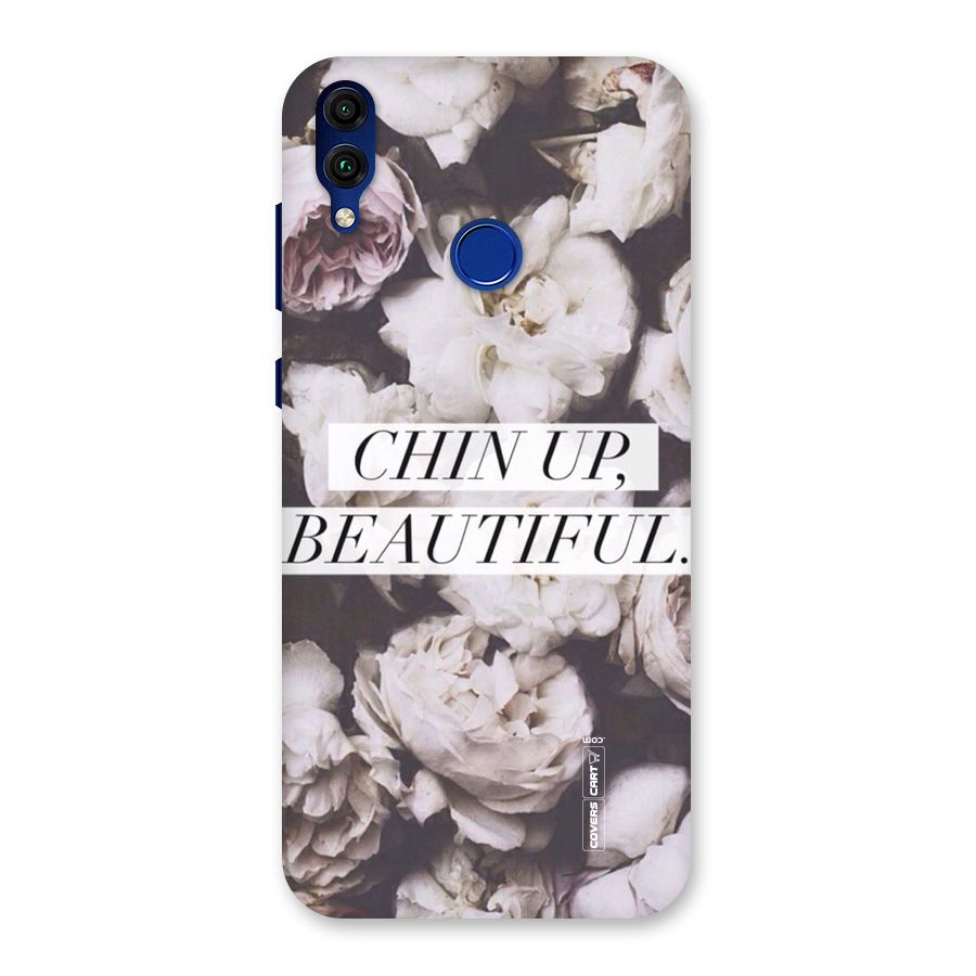 Chin Up Beautiful Back Case for Honor 8C