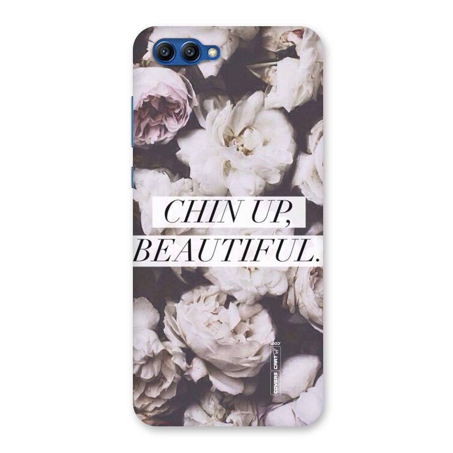 Chin Up Beautiful Back Case for Honor View 10