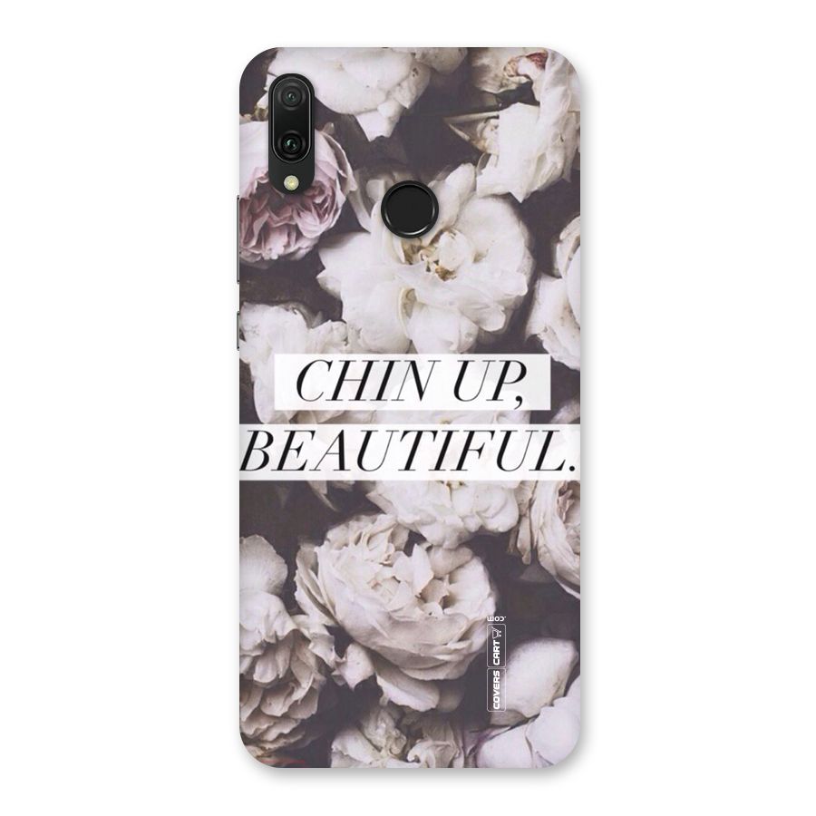 Chin Up Beautiful Back Case for Huawei Y9 (2019)