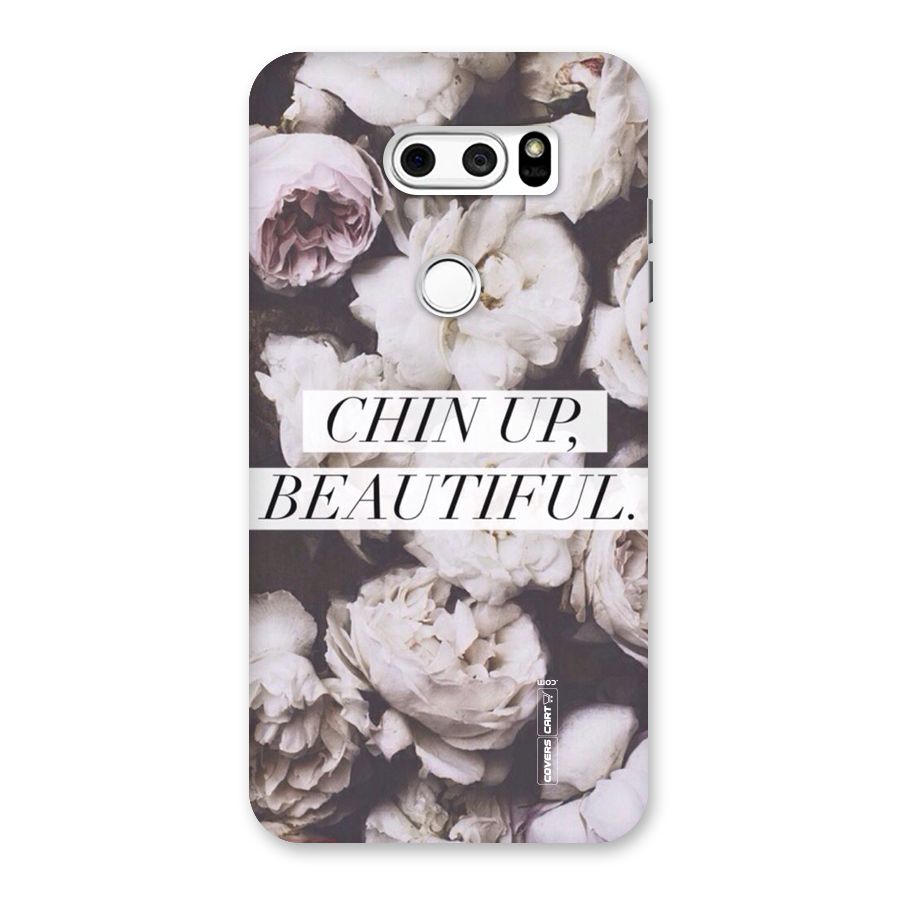 Chin Up Beautiful Back Case for LG V30