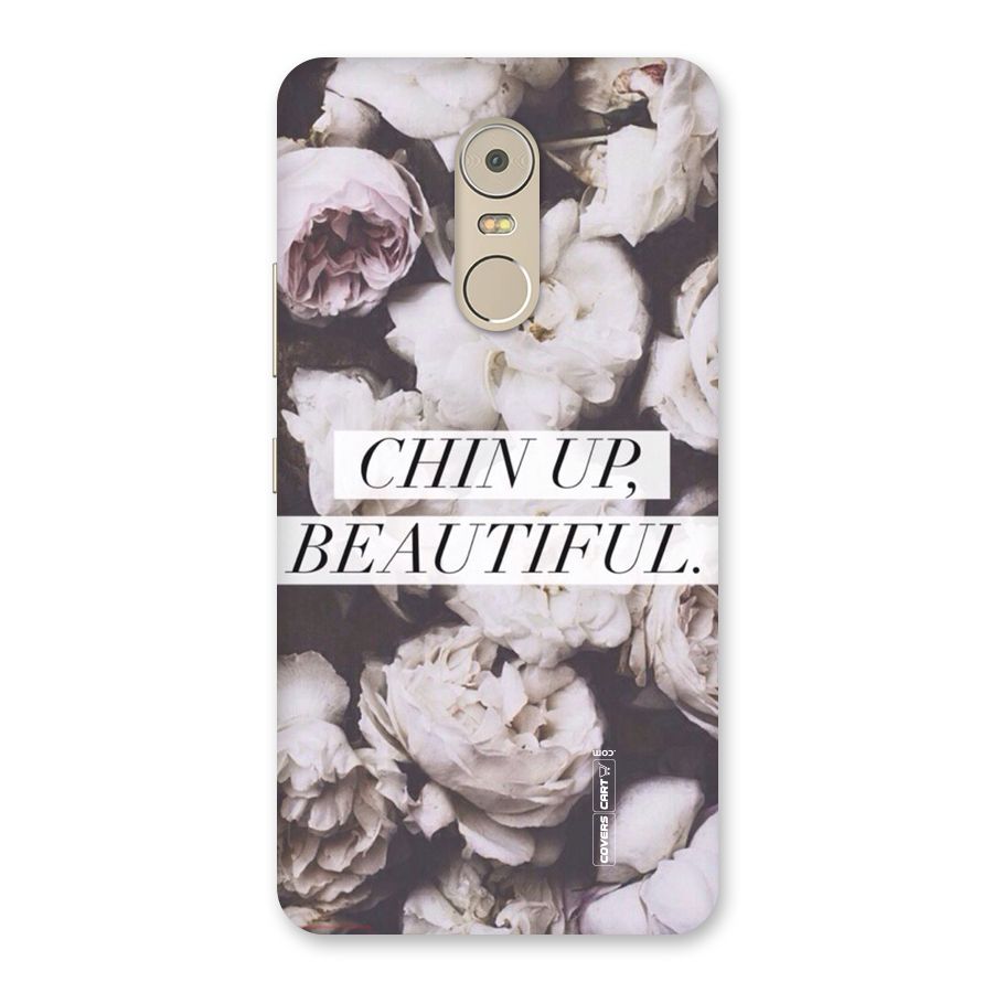 Chin Up Beautiful Back Case for Lenovo K6 Note