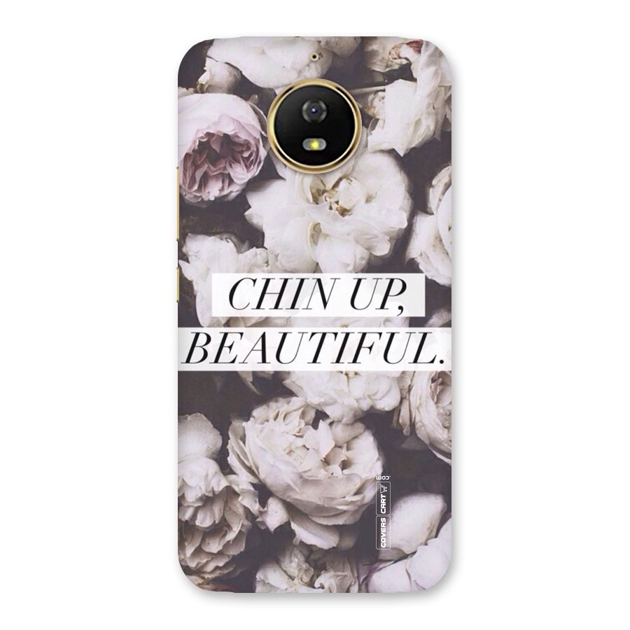 Chin Up Beautiful Back Case for Moto G5s