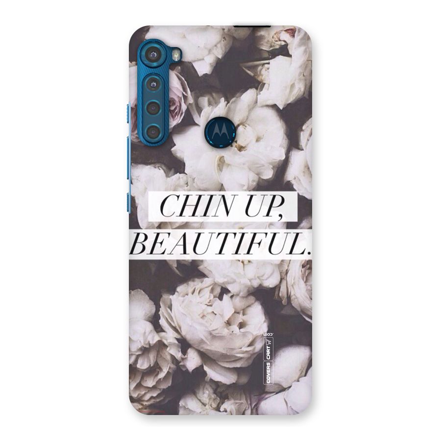 Chin Up Beautiful Back Case for Motorola One Fusion Plus