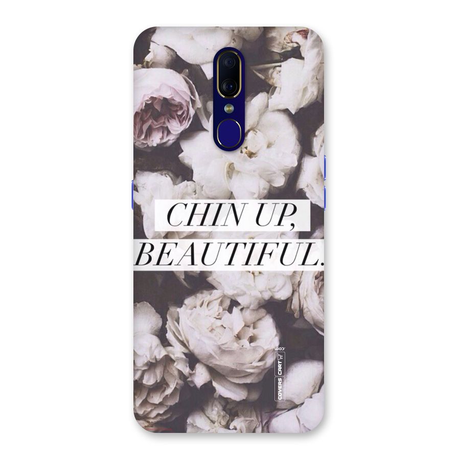Chin Up Beautiful Back Case for Oppo A9