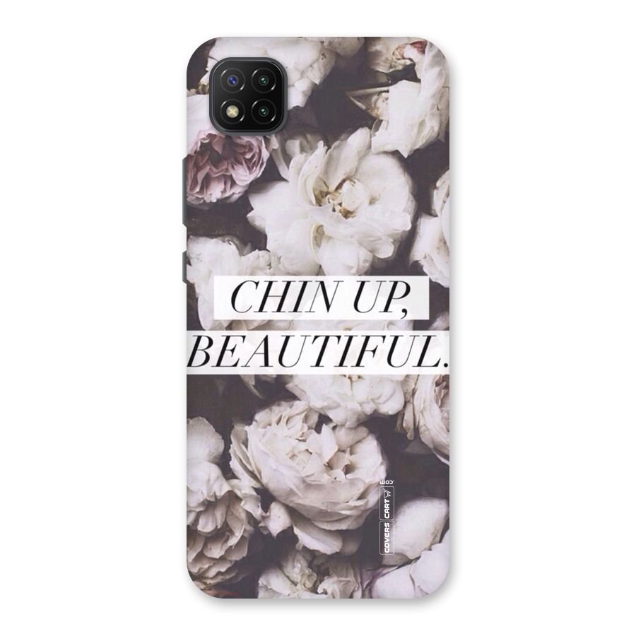 Chin Up Beautiful Back Case for Poco C3