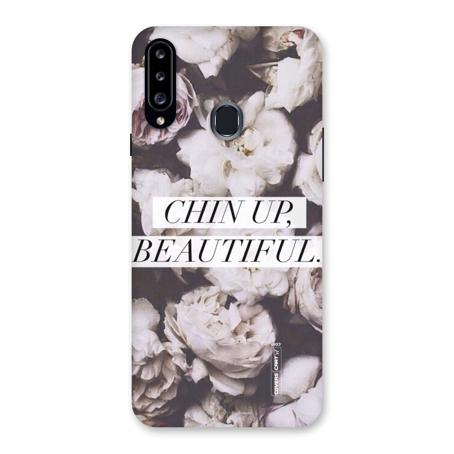 Chin Up Beautiful Back Case for Samsung Galaxy A20s