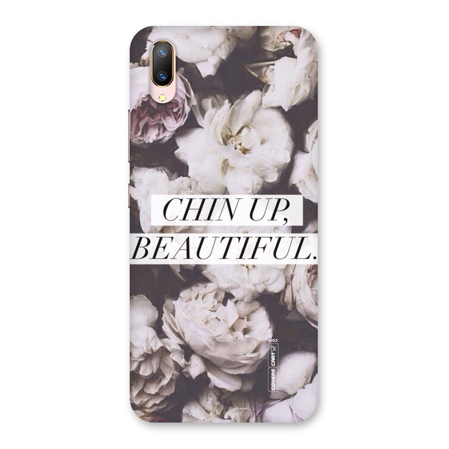 Chin Up Beautiful Back Case for Vivo V11 Pro