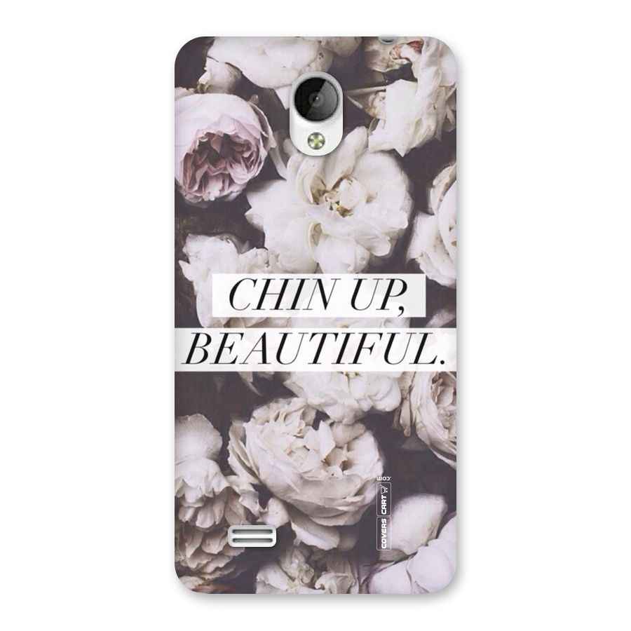 Chin Up Beautiful Back Case for Vivo Y21