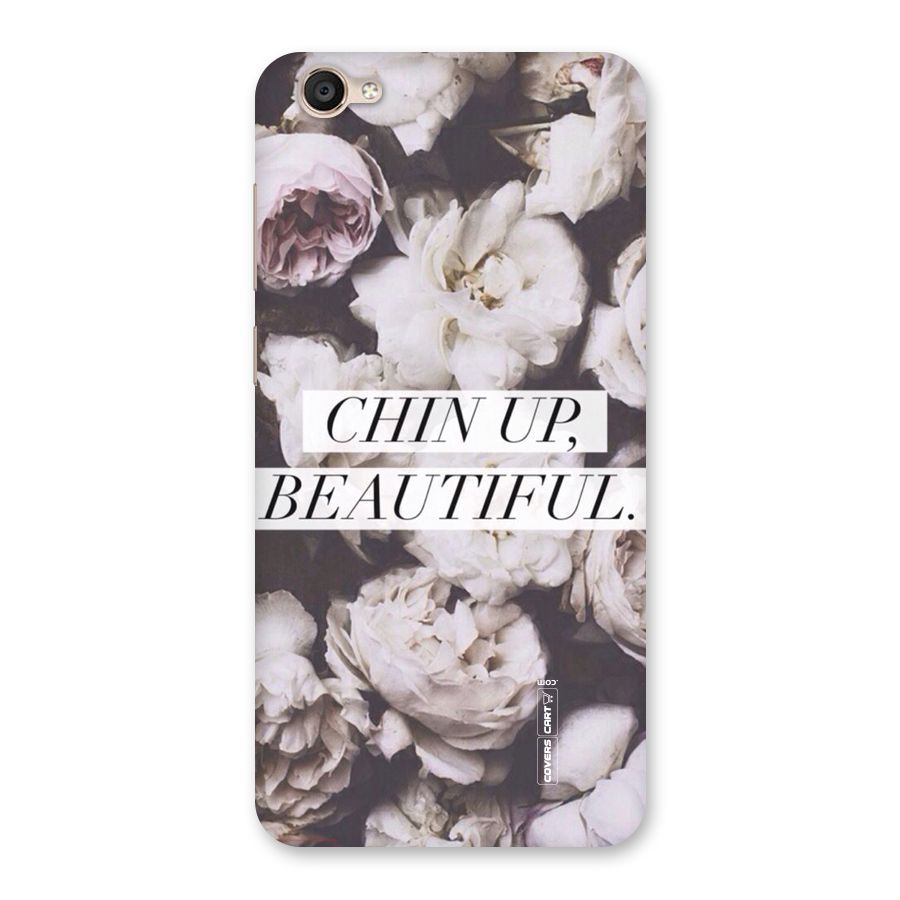 Chin Up Beautiful Back Case for Vivo Y55s