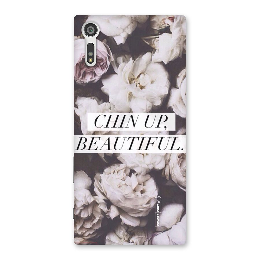 Chin Up Beautiful Back Case for Xperia XZ