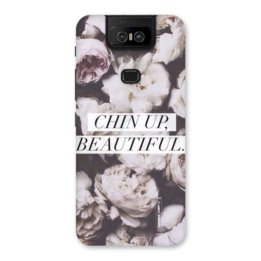 Chin Up Beautiful Back Case for Zenfone 6z