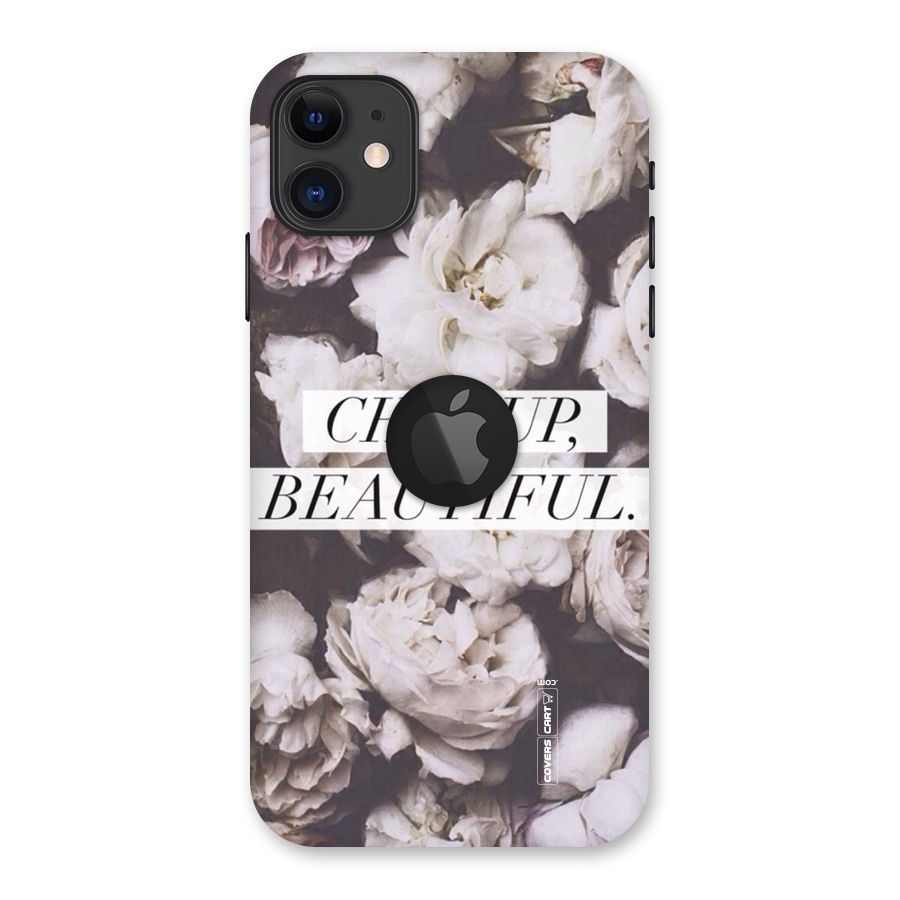 Chin Up Beautiful Back Case for iPhone 11 Logo Cut