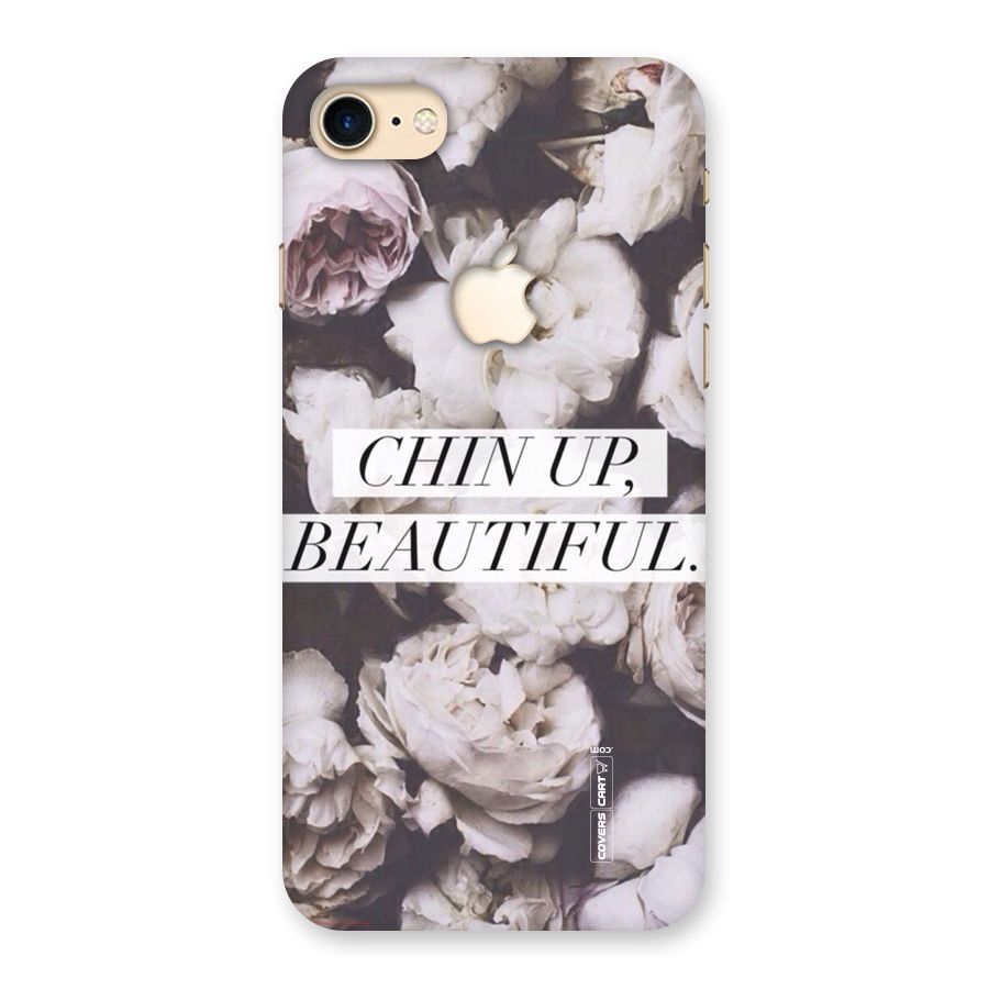 Chin Up Beautiful Back Case for iPhone 7 Apple Cut