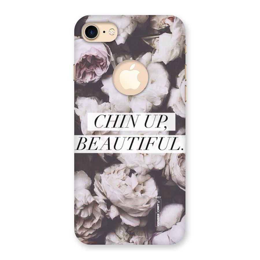 Chin Up Beautiful Back Case for iPhone 7 Logo Cut