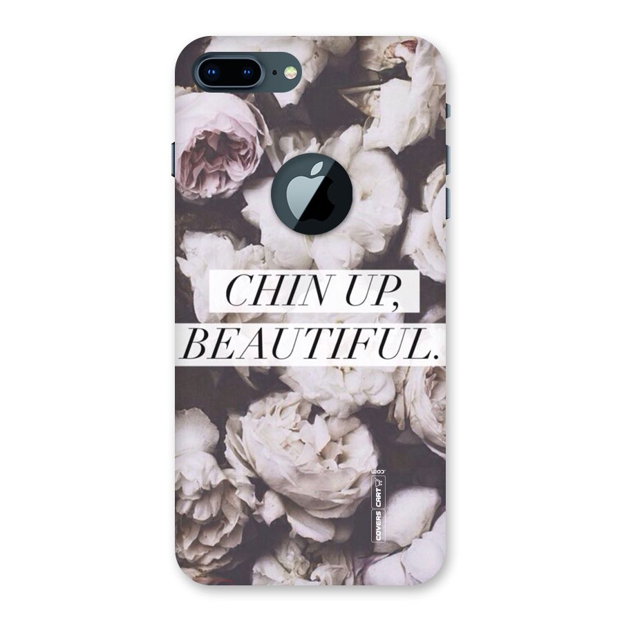 Chin Up Beautiful Back Case for iPhone 7 Plus Logo Cut