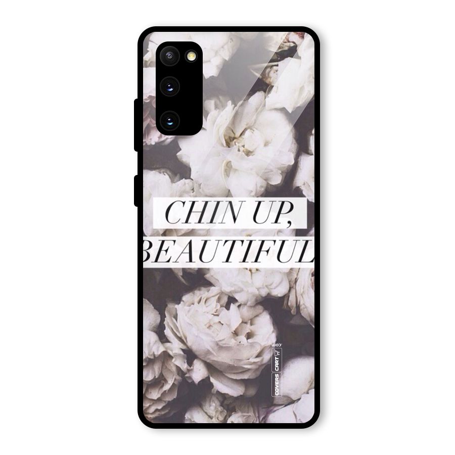 Chin Up Beautiful Glass Back Case for Galaxy S20 FE 5G