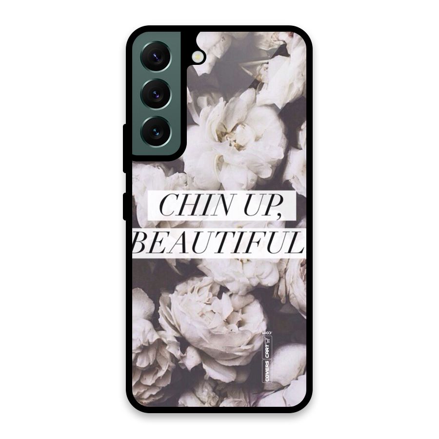 Chin Up Beautiful Glass Back Case for Galaxy S22 5G
