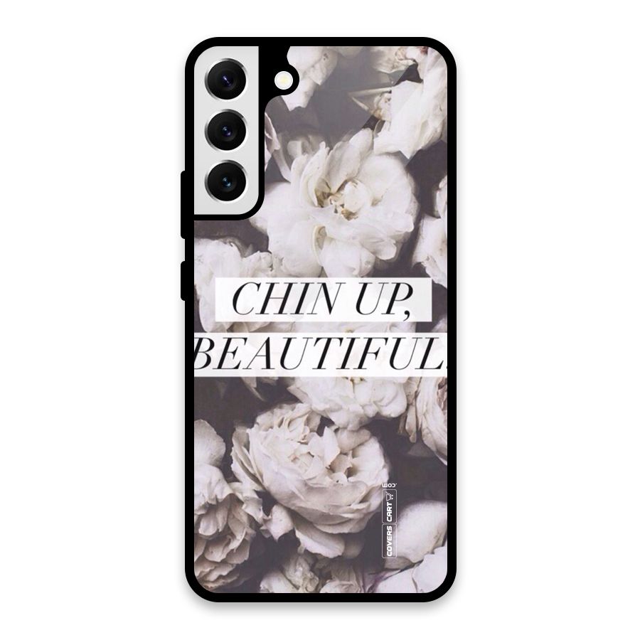 Chin Up Beautiful Glass Back Case for Galaxy S22 Plus 5G