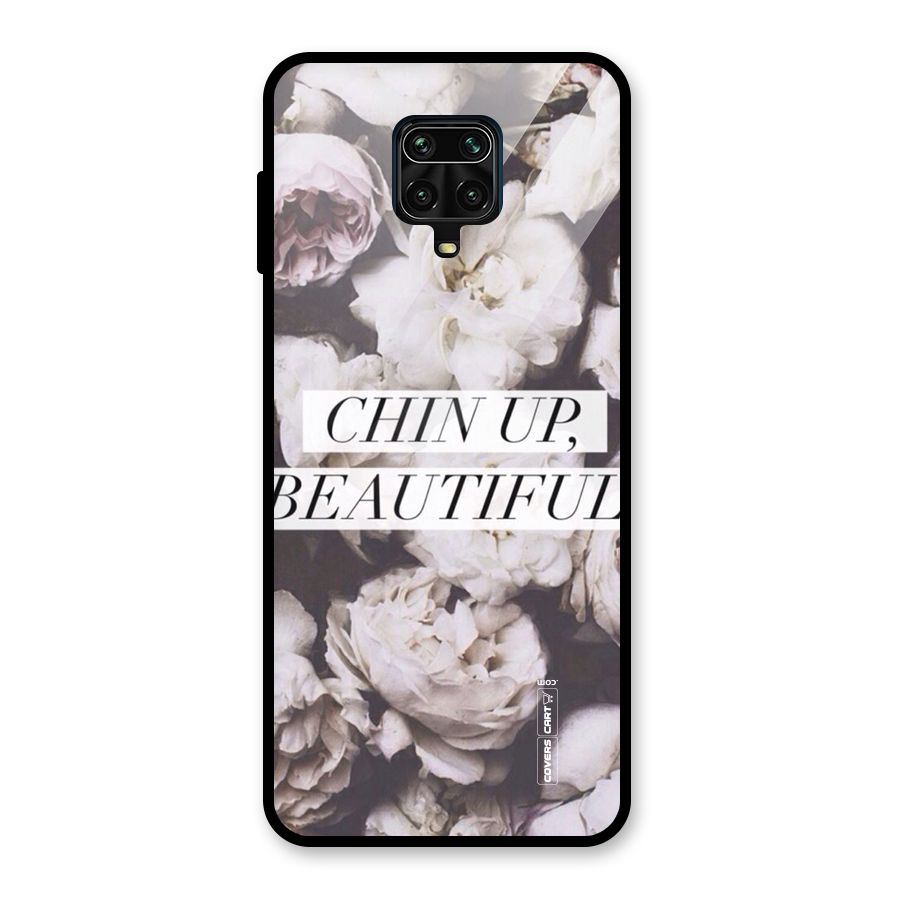 Chin Up Beautiful Glass Back Case for Redmi Note 10 Lite