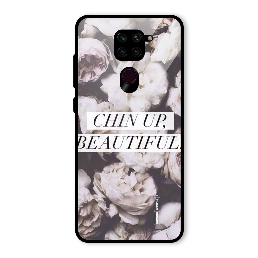 Chin Up Beautiful Glass Back Case for Redmi Note 9