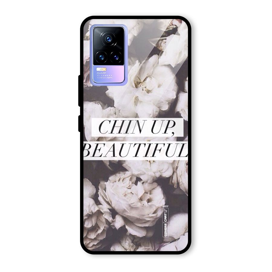 Chin Up Beautiful Glass Back Case for Vivo Y73