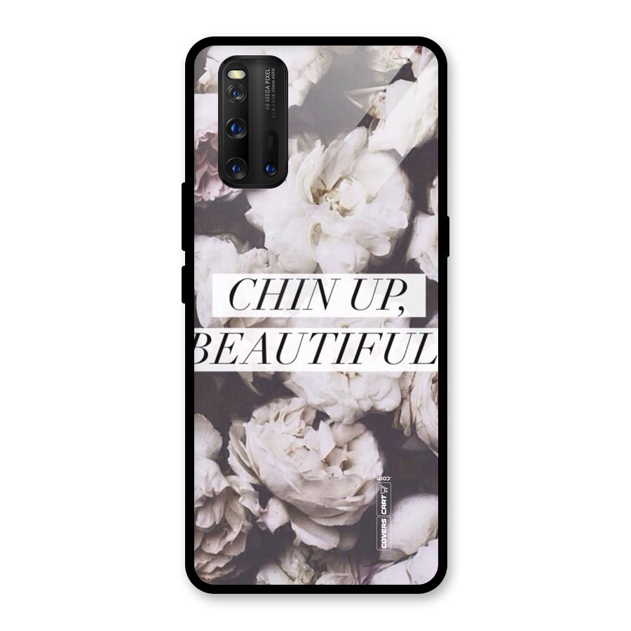 Chin Up Beautiful Glass Back Case for Vivo iQOO 3