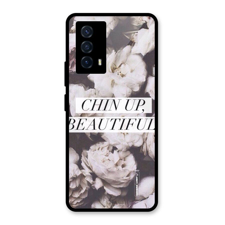 Chin Up Beautiful Glass Back Case for Vivo iQOO Z5
