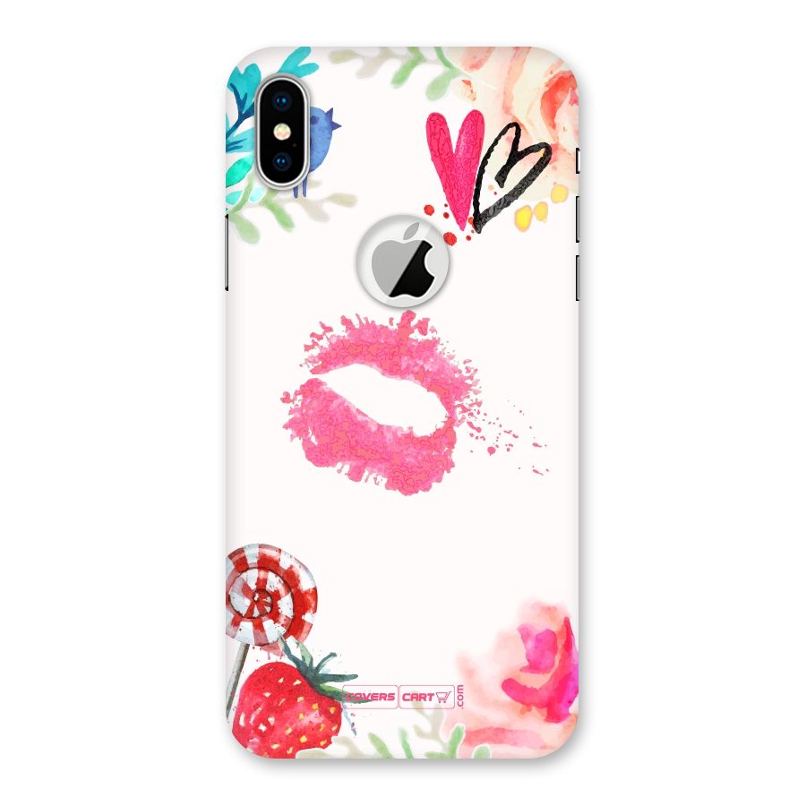 Chirpy Back Case for iPhone X Logo Cut