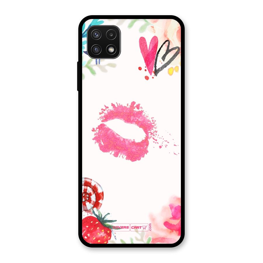 Chirpy Glass Back Case for Galaxy A22 5G