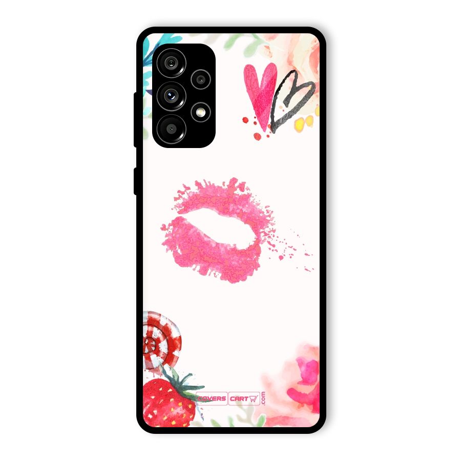 Chirpy Glass Back Case for Galaxy A73 5G
