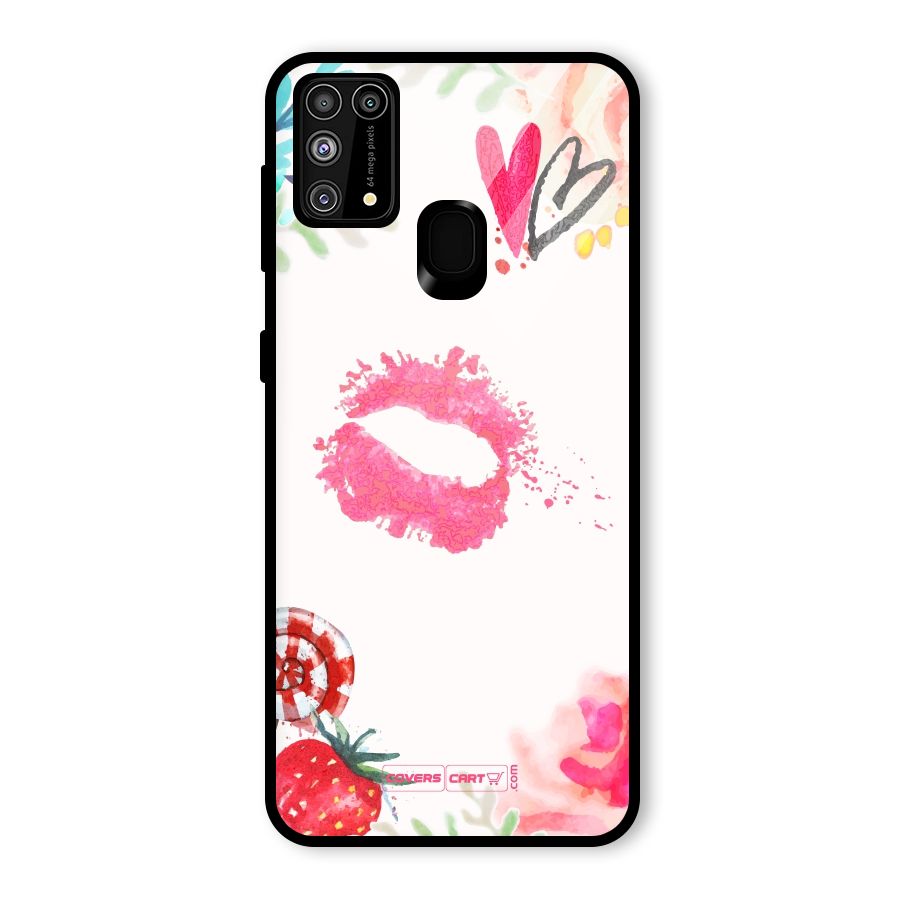 Chirpy Glass Back Case for Galaxy F41