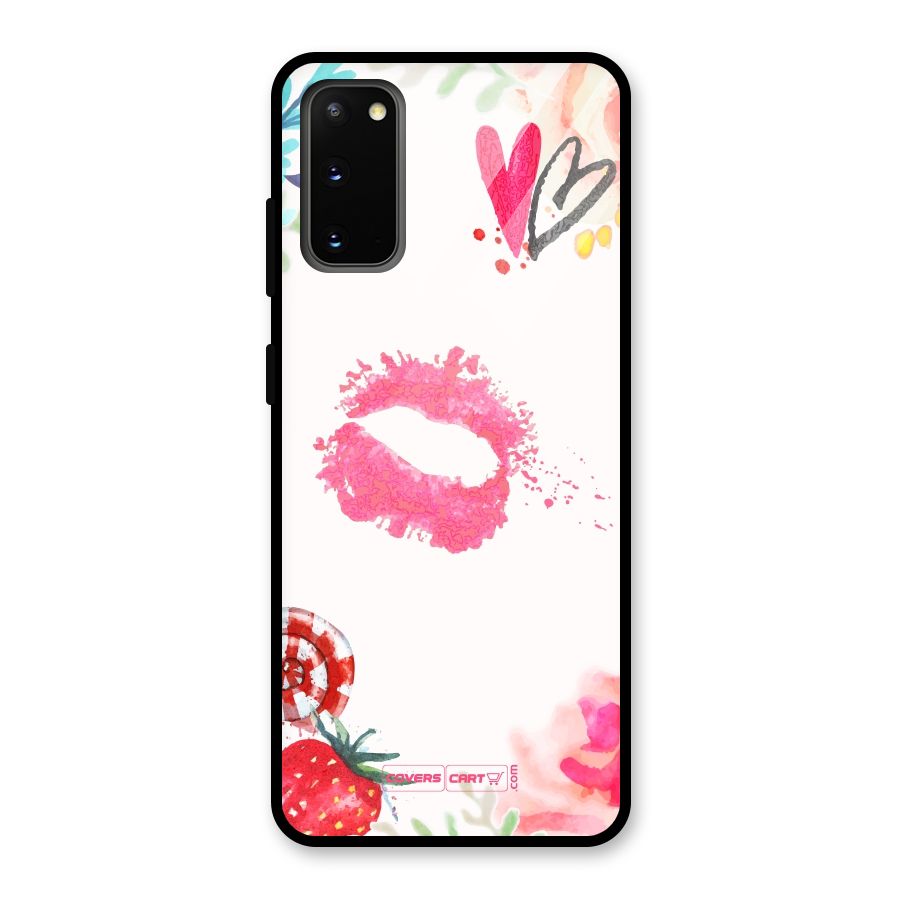 Chirpy Glass Back Case for Galaxy S20