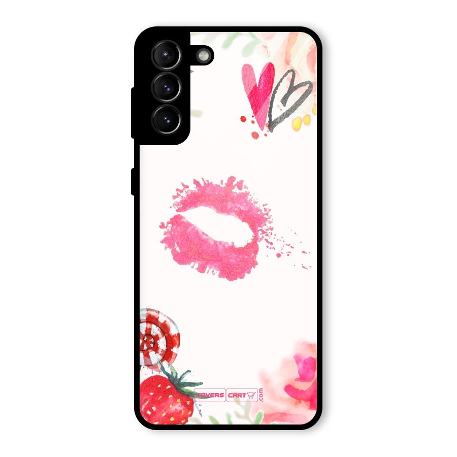 Chirpy Glass Back Case for Galaxy S21 Plus