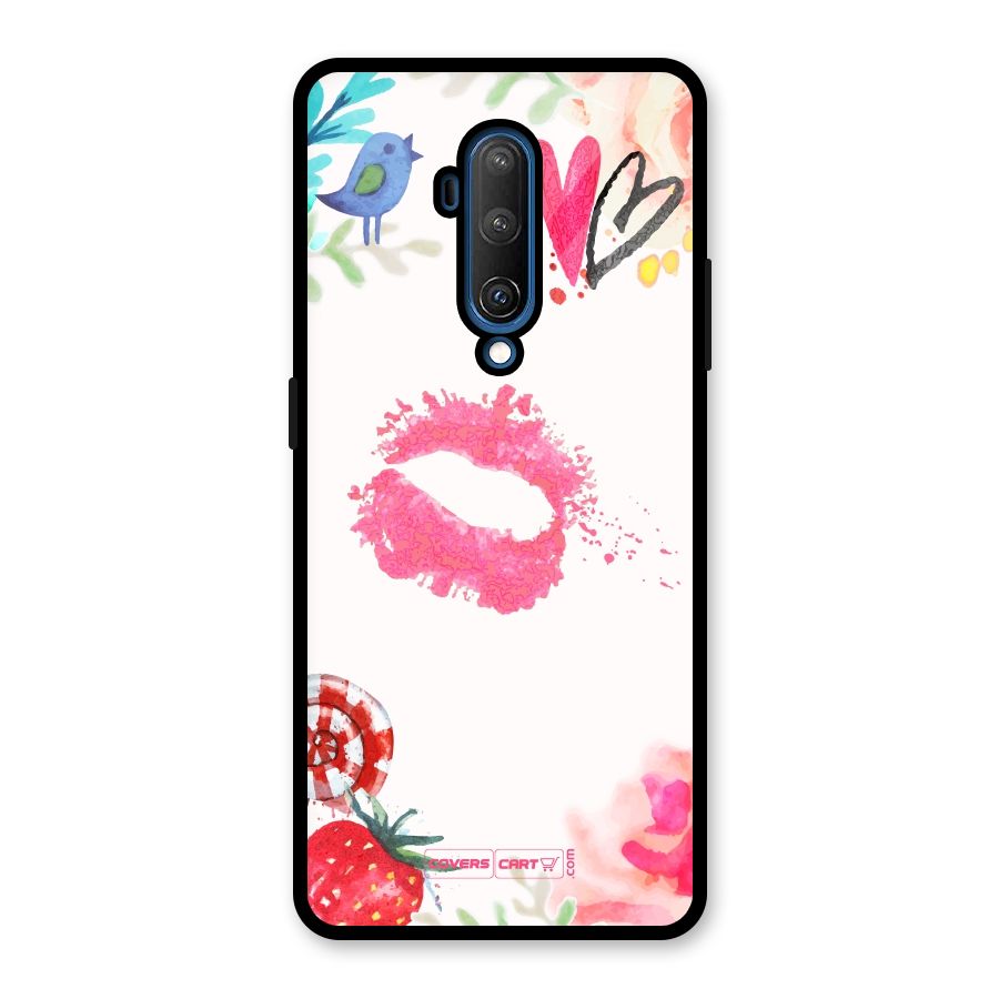 Chirpy Glass Back Case for OnePlus 7T Pro