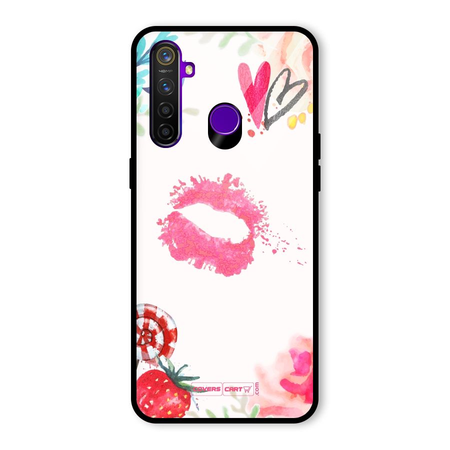 Chirpy Glass Back Case for Realme 5 Pro